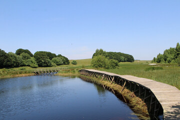 Petits ponts autour du petit lac