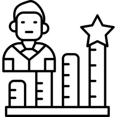 Achievement Icon Vector Element