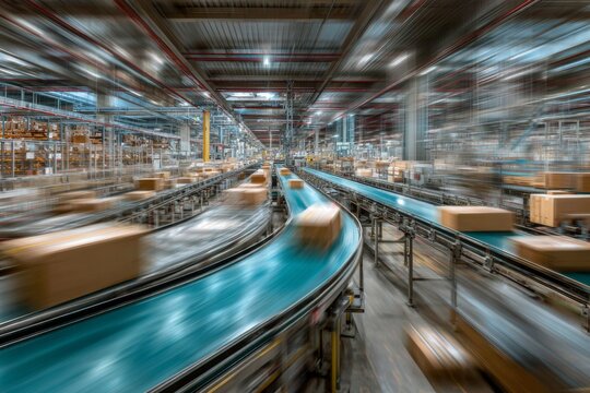Urban warehouse efficiency: the rise of automated robots. Shipping solutions. Navigating the complexities of holiday shipping logistics. Peak season prep. Retail uncertainty. - Powered by Adobe