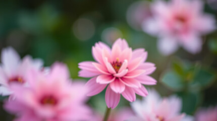 Obraz premium pink chrysanthemum flower