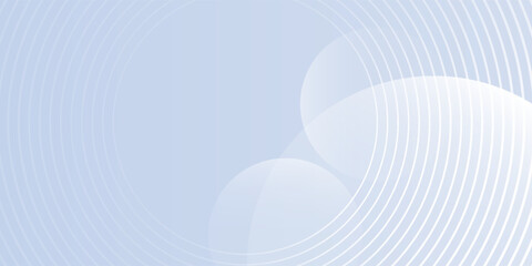 Naklejka premium Illustrations blue modern background with circle elements. Concept modern good simple art abstract vector minimalist