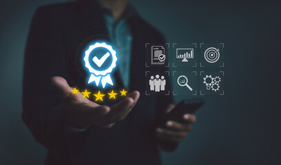 Guaranteed quality and service standards in technology business Follow the rules, and procedures, for ensuring control management in an effective organization in the industry