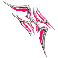 Necro Magenta Chrome Neotrbal