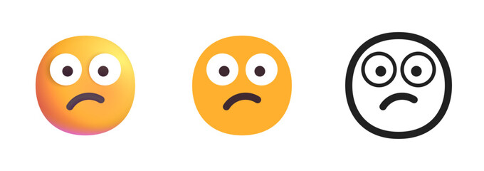 Confused Face Icon
