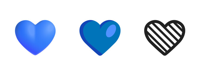 Blue Heart Icon
