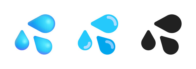 Sweat Droplets Icon
