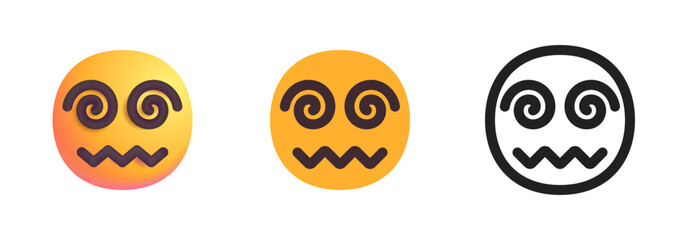 Dizzy Face Icon

