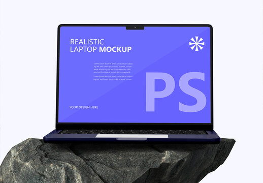 Laptop Mockup Template