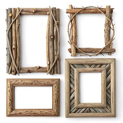set of antique frames