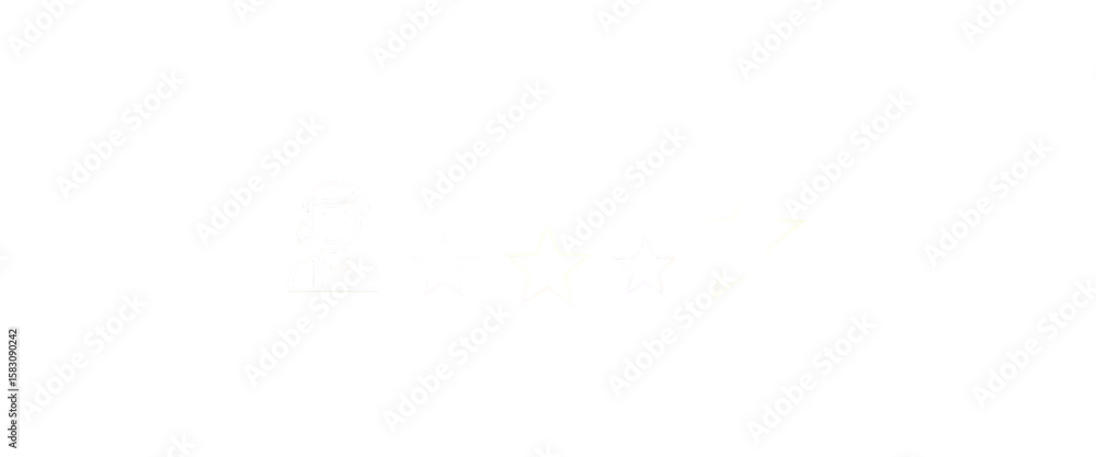 Poster feedback rating outline icon set customer experience and review linear icons collection isolated on