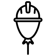 Labor Balloon Lineart