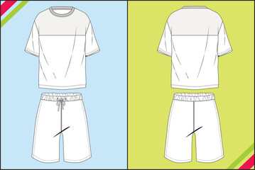REGULAR HALF SLEEVE AND SHORT PYJAMA SET
