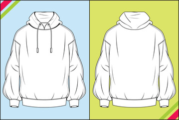 STYLISH SOLID HOODIE