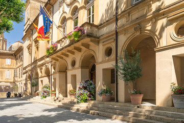 City Hall in St Remy de Provence in Provence