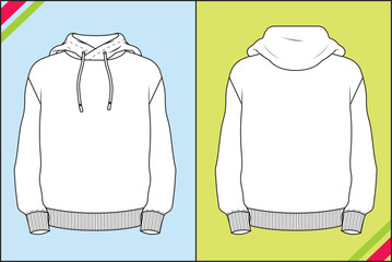 TRENDY WINTER SOLID HOODIE