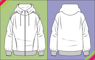 WINTER ZIPPER HOODIE