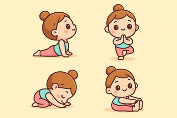 Yoga poses