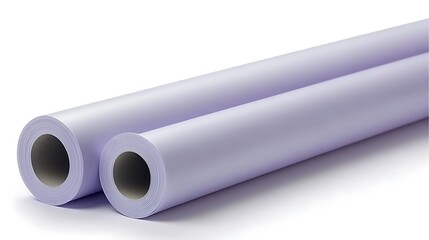 Studio backdrop rolls in pale lavender hues offer a serene, versatile canvas for creative