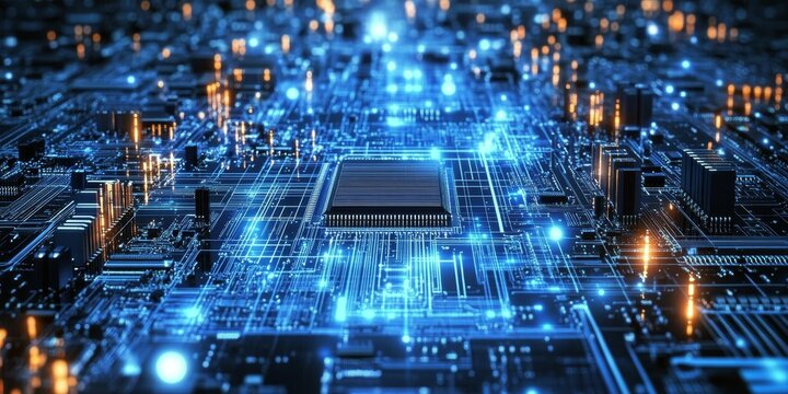 Abstract Microprocessor Circuit Technology with Electronic Background and Digital System Elements