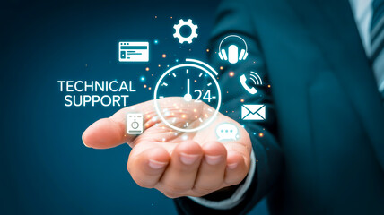 Digital support services for business technology communication