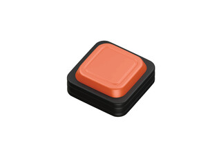 diode chip icon 3d illustration render