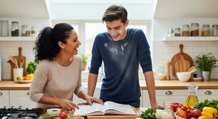 A beautiful image of a child hiding a small, framed, sandy handprint from a day at the beach as a gift for their mother.