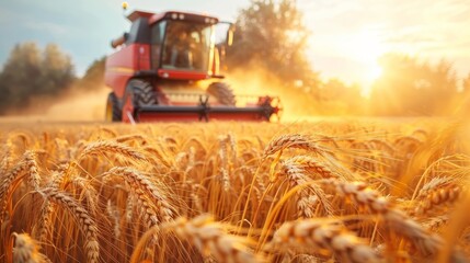 Golden Harvest  Combine Harvester