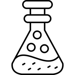Flask Icon Vector Element