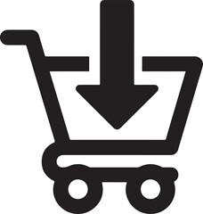 Abstract geometric pattern with vibrant color accents and silhouette element