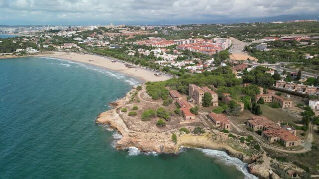 Preventori de la Savinosa, Platja de l'Arrabassada, Platja de la Savinosa, Tarragona, Catalunya, Spain