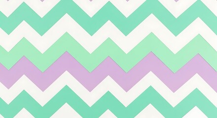 Seamless pink and pastel grunge chevron zigzag pattern with an abstract geometric textile design