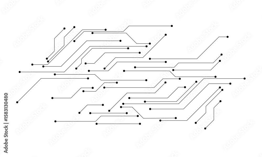 Poster abstract digital technology futuristic internet network speed connection white background. technolog