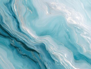 Fototapeta premium Aqua and ocean marble texture with polished silver accents for tile design element, wall tile design, tile bathroom, tiles ceramic, tiles kitchen, and professional mosaic tiles prints
