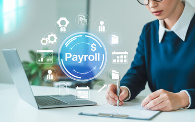 Efficient payroll management system with integrated digital communication and financial planning tools, enhancing business operations