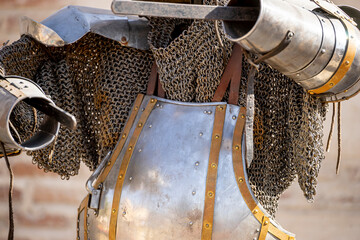Experience medieval culture at Feria Medieval in Madrid with authentic iron armor and chain mail...