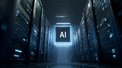 Interact with AI artificial intelligence virtual assistant chatbot in concept of AI artificial intelligence prompt engineering,AI deep learning to use generative AI for work support.	