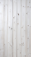 Fototapeta premium White pine wood wall texture with natural knots and grain pattern, evenly lit surface showing rustic and clean wooden planks ideal for background or design projects