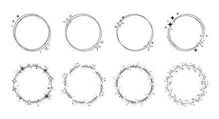 Abstract circular patterns representing sound waves or data visualizations with unique textures and distortions