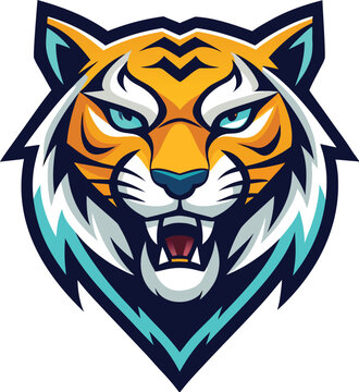 Tigher Sports Logo, Vector