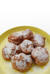 Sweet Crispy Fermented Cassava Topped with Sugar