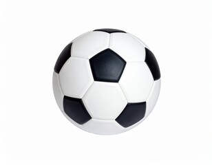 soccer ball, photo object in white isolated background
