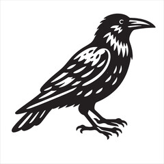 Obraz premium Crow svg 