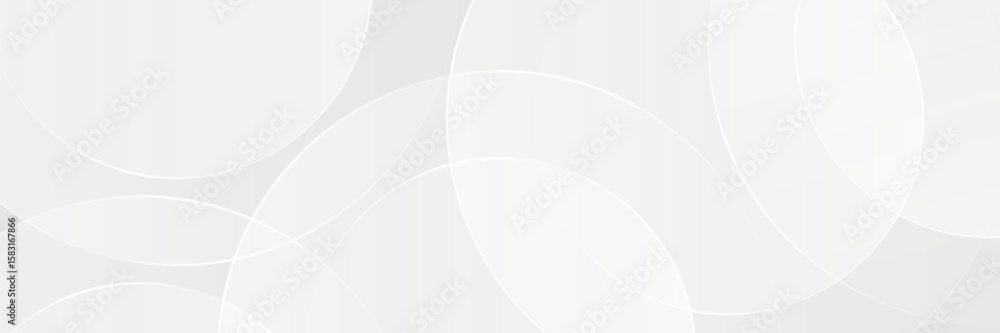 Poster modern graphic design element circles style concept for banner.