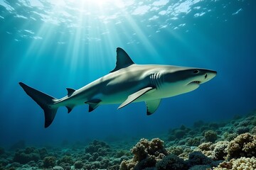 Underwater Shark Ocean View