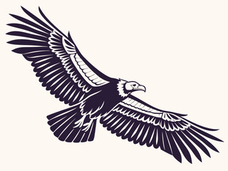 Obraz premium eagle vector illustration