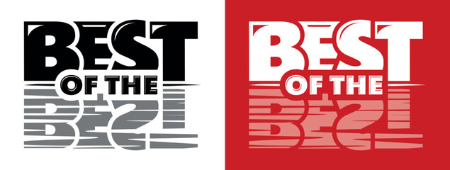 The best of the best icon. Best seller sign with mirror reflection. Vector on transparent and dark background