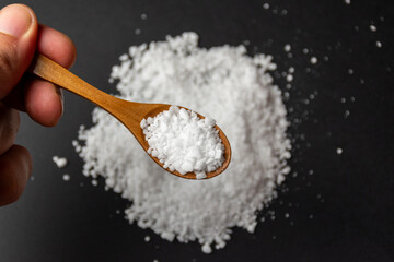 salt and spoon