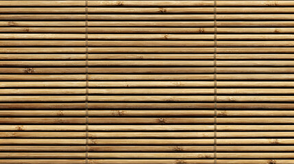 Obraz premium Textured Bamboo Mat with Natural Patterns and Earthy Tones