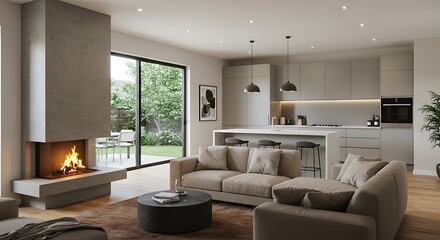 Ember & Oak: Modern Hearth