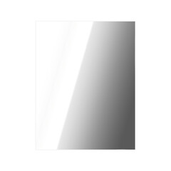 Diagonal Glass Reflection with Transparent Background
